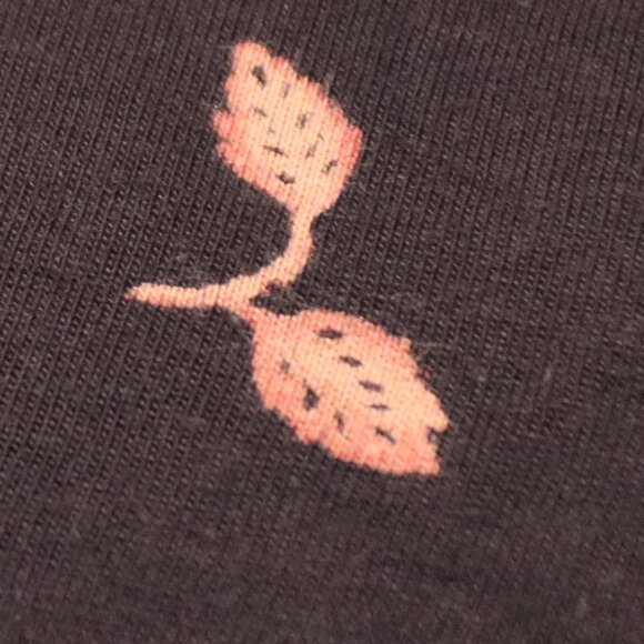 Ann Taylor Loft Rayon Lightweight Blouse Elastic Scoop Neck Size Medium Back Tie - Picture 6 of 13